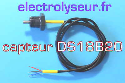 kit sonde DS18B20 filtration piscine